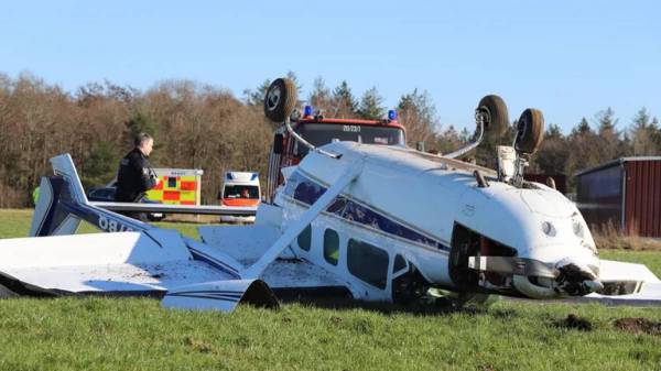 Pilot verliert im Landeanflug auf den Flugplatz "Hungriger Wolf" die Kontrolle