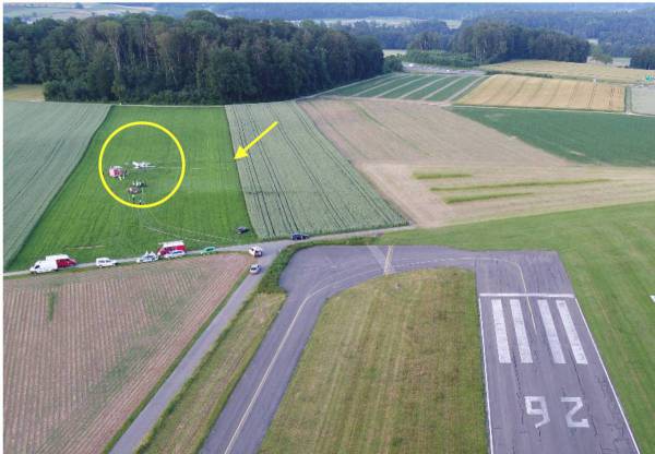Abschlussbericht der SUST zum Unfall der Diamond DA-20