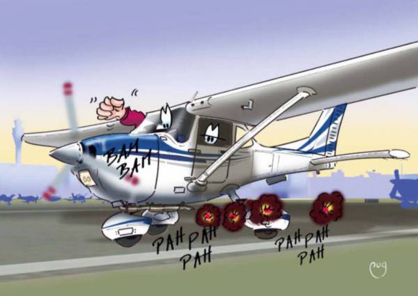 Wenn beim Take-off der Motor ausfällt