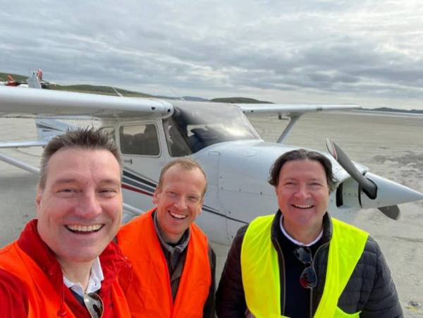 Schottlandflug mit besonderem Ziel: Barra