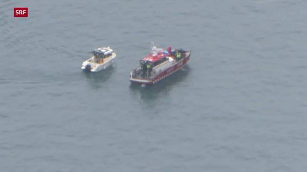 Kleinflugzeug in Vierwaldstättersee gestürzt