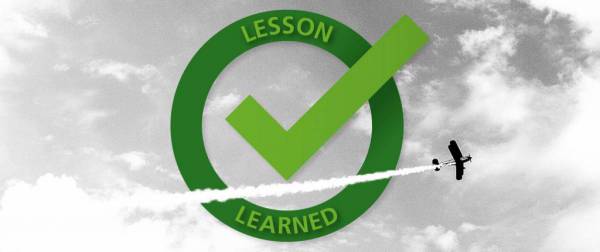 Lesson learned: Ablenkung beim Take-off
