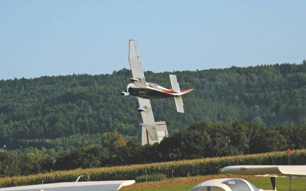 Gefahr von Wirbelschleppen bei Flugplätzen mit Mischbetrieb