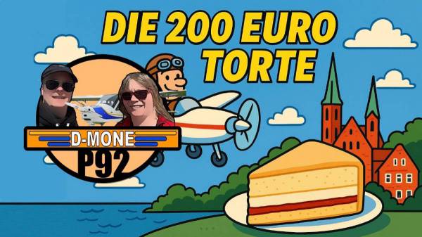 Die 200 Euro Torte - Wir fliegen nach Lübeck