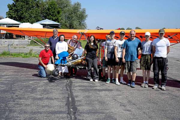 Klostersch&uuml;ler bauen Skywalker