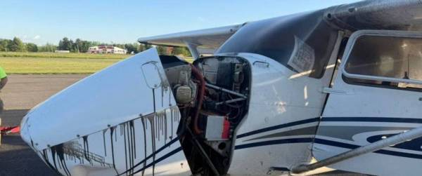 Wenn der Propeller im Flug abf&auml;llt - und der Pilot das erst nach Landung merkt