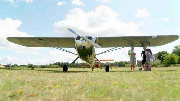 Flugplatz auf F&ouml;hr ist 100 Jahre alt