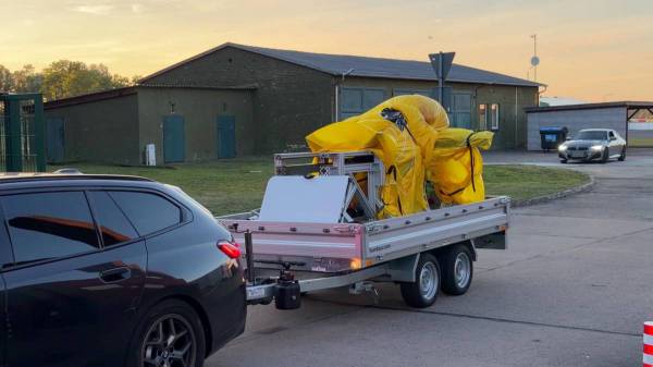 Drohnen-Vorfall an der Ostsee: Flugger&auml;t verursacht Brand auf Flugplatz