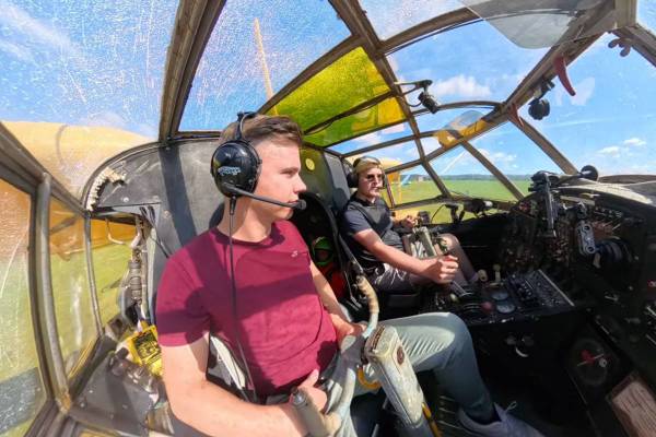 Antonov An-2 fliegen &ndash; Als Co-Pilot in Gro&szlig;r&uuml;ckerswalde (EDAG)
