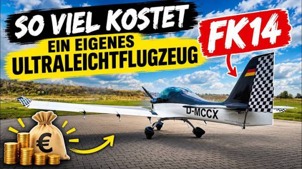 So viel kostet eine eigene FK14 & wir fliegen nach EDAE