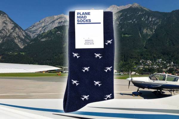 Plane Mad Socks f&uuml;r Luftfahrt Enthusiasten